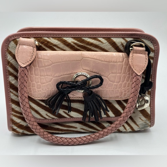 Brighton Handbags - Brighton Pink Leather Handbag/Crossbody bag